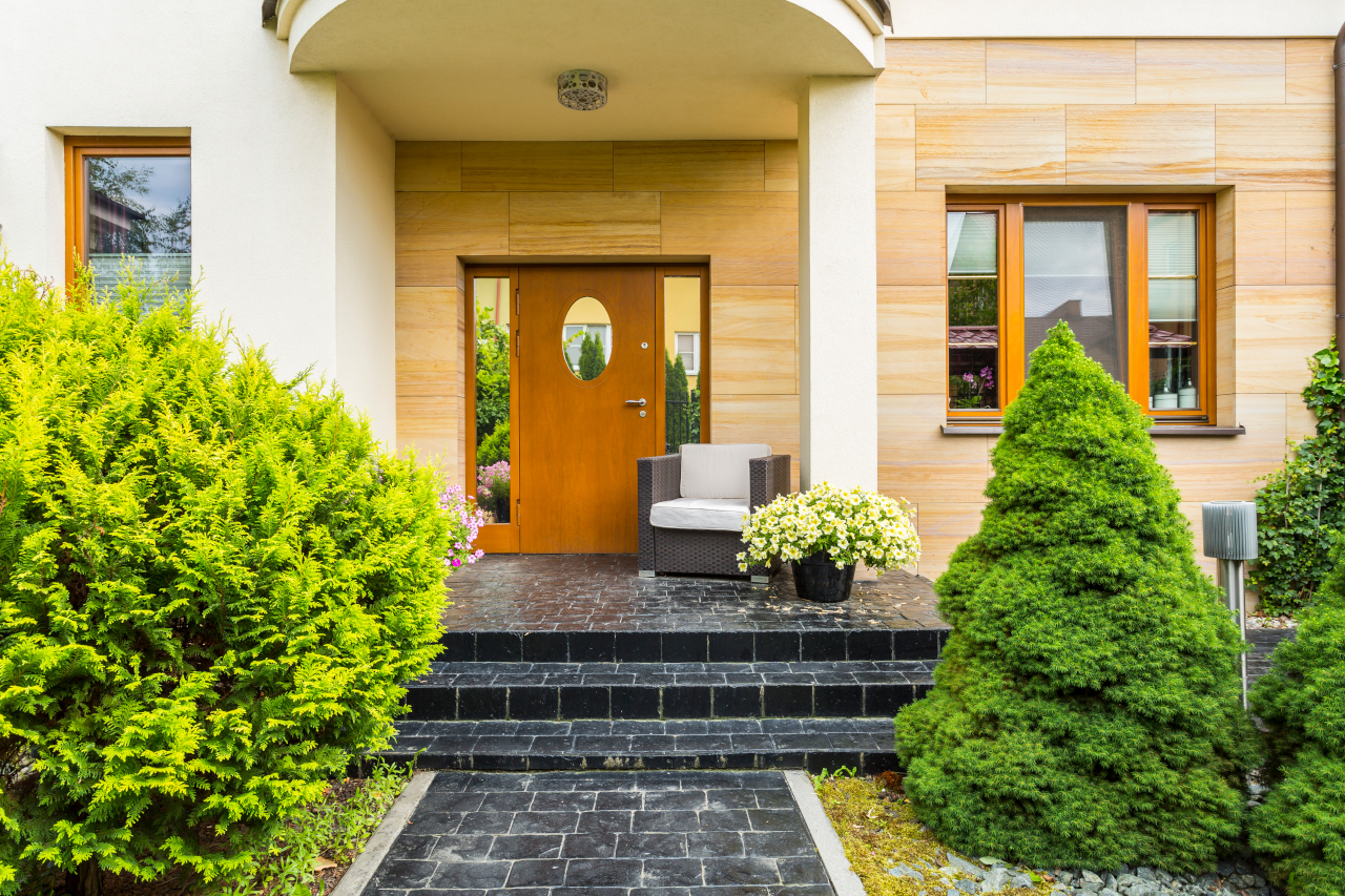 Bezpieczne drzwi zewnętrzne 